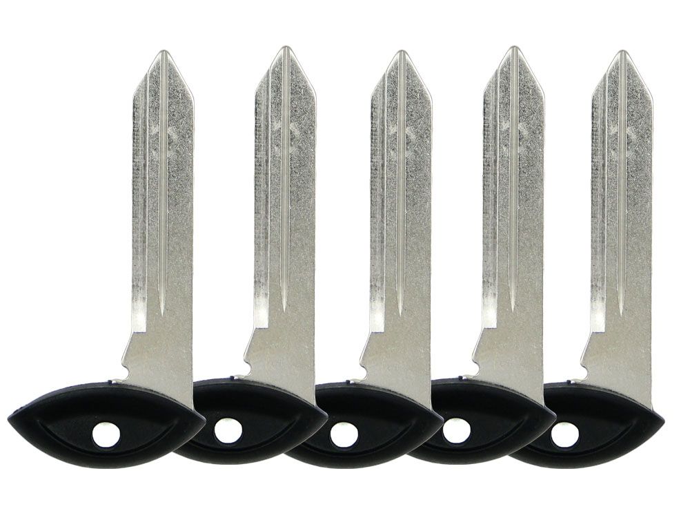 Chrysler Jeep Dodge fobik remote emergency insert key - 5 pack Y171, BY171P, 68029829AB - Aftermarket