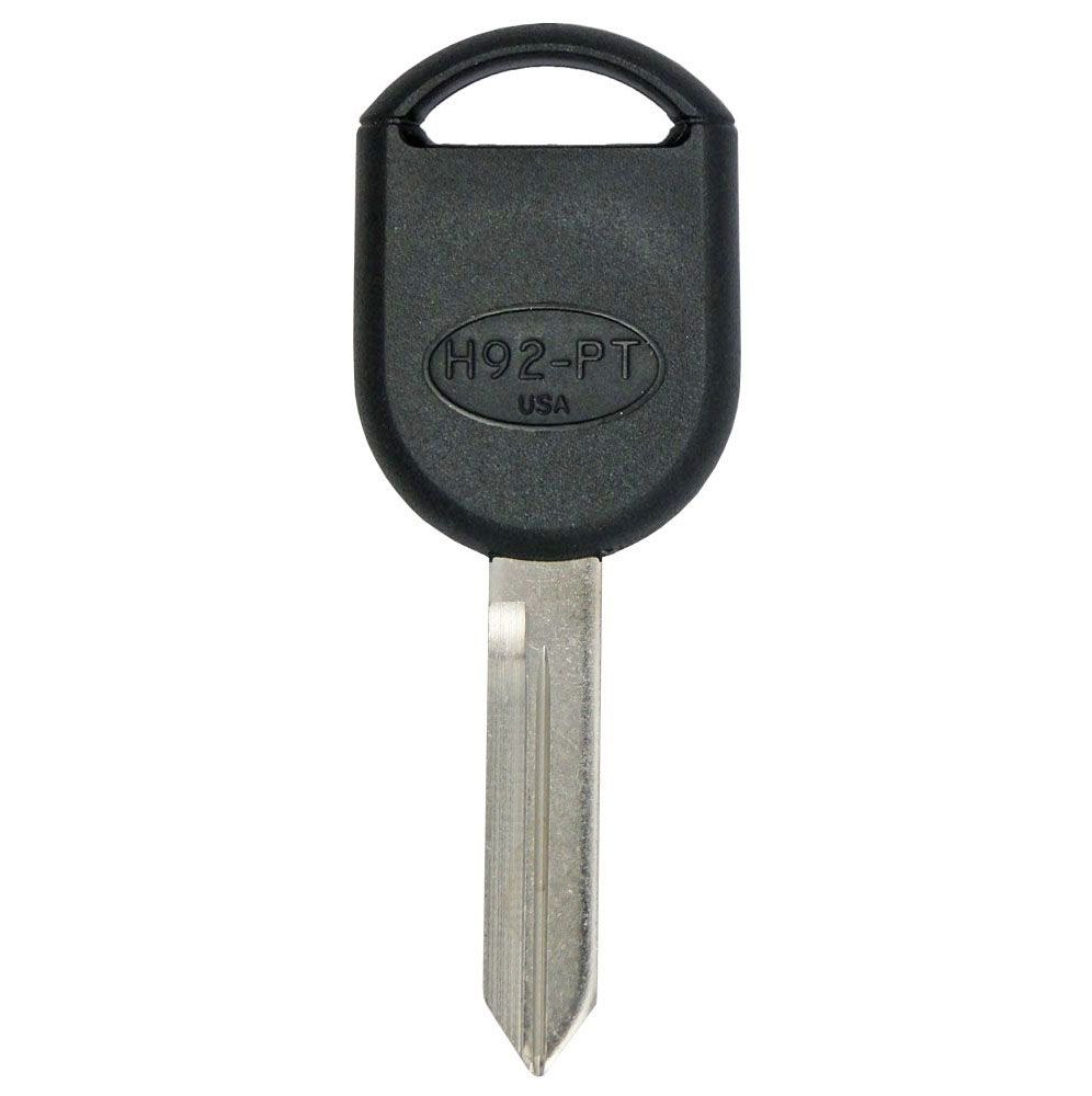 Ford / Lincoln / Mercury transponder key blank H92-PT - Aftermarket ...