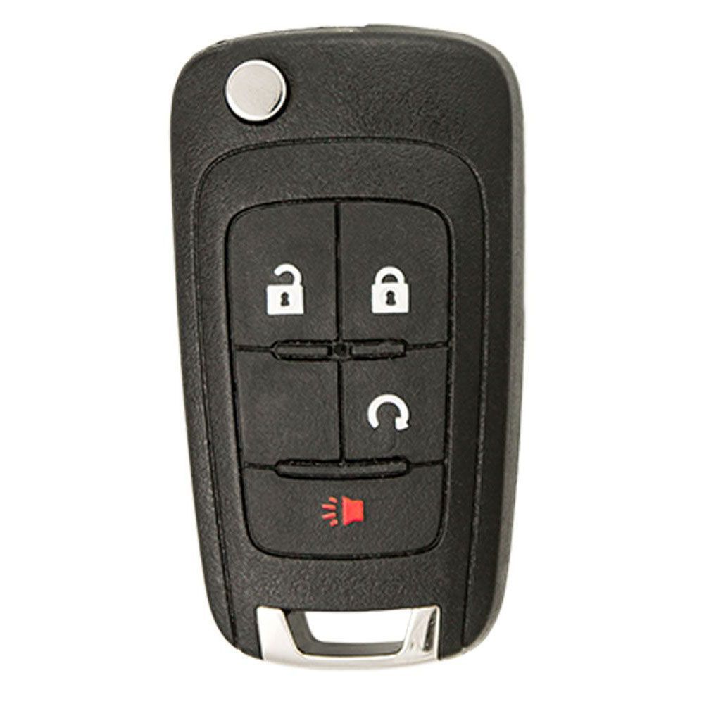 General Motors 4 Button Flip Key Remote - Aftermarket 20873622 20835400 ...