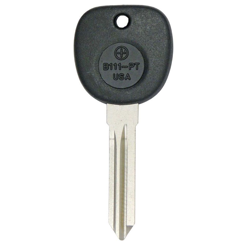 General Motors transponder key blank B111-PT - Aftermarket Ilco brand ...