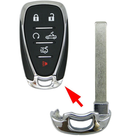 GM Chevrolet Emergency Insert Key PN: 13589533 , 13590048 - 5 PACK - Aftermarket