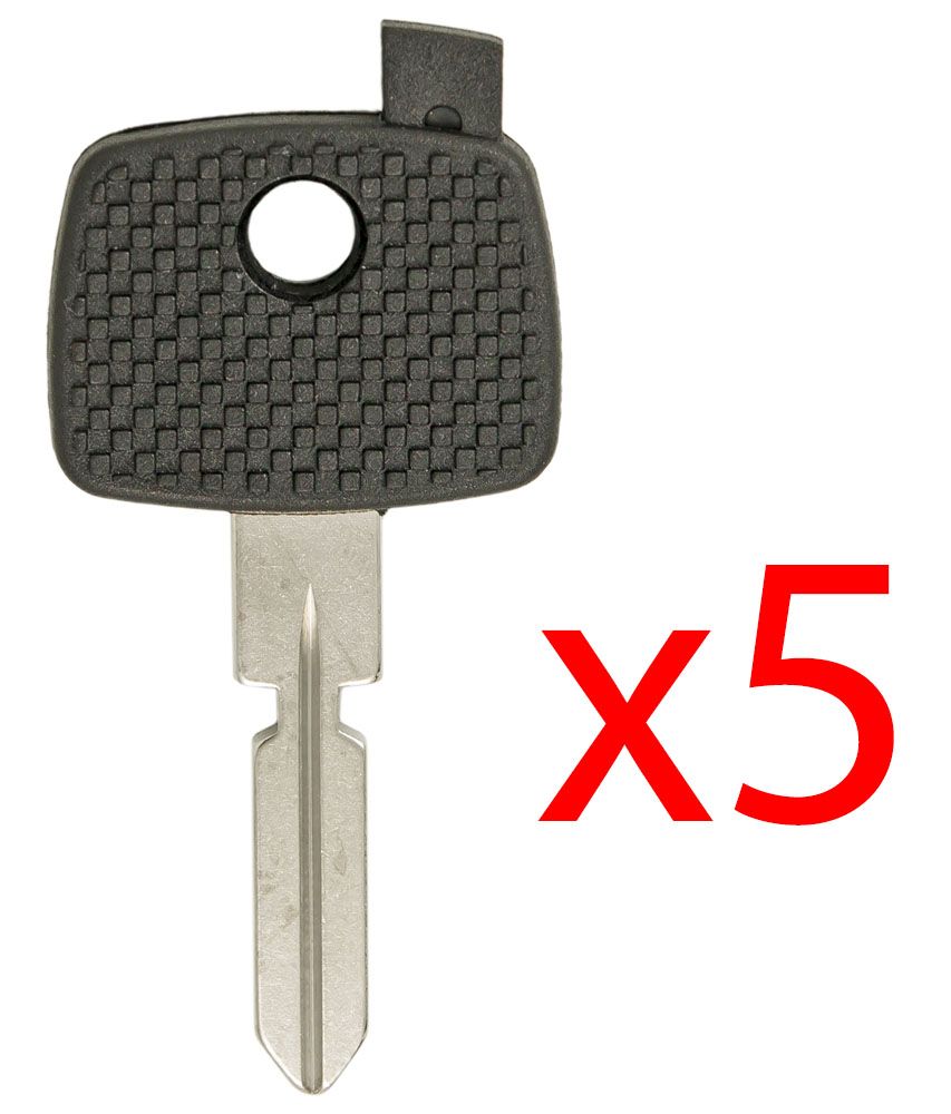 HU39 Transponder Key Shell for Mercedes - 5 PACK Aftermarket