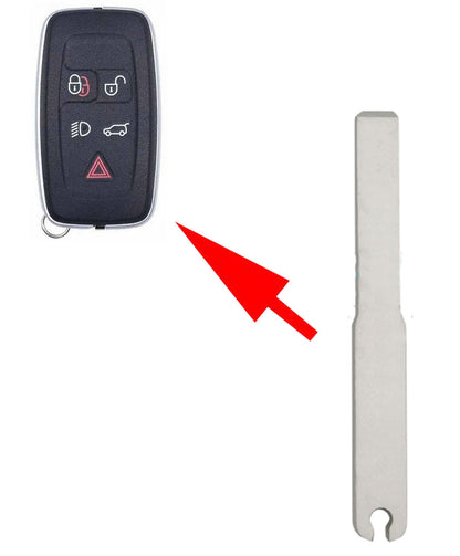 Land Rover Emergency Insert Key for Smart Remotes  - Aftermarket