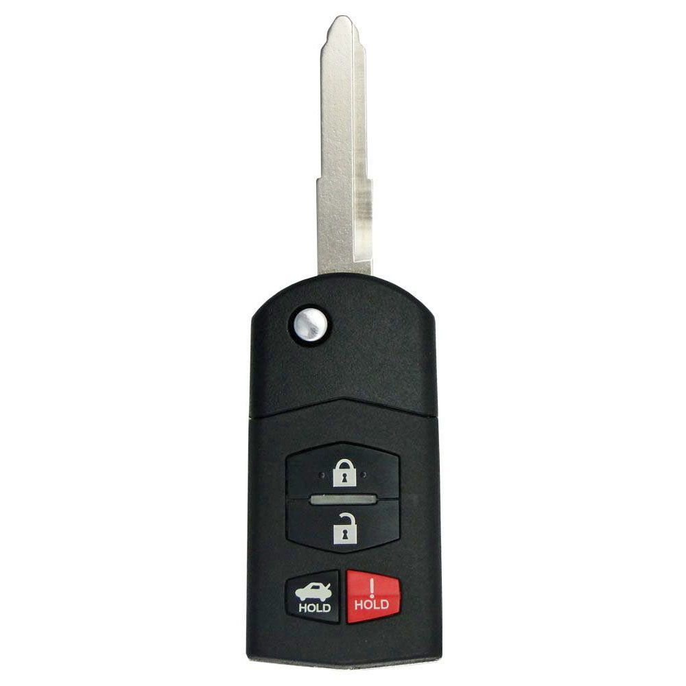 Aftermarket Flip Remote for Mazda PN: BBM4-67-5RY