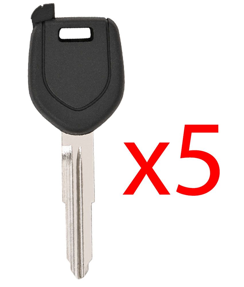 MIT17 Transponder Key Shell for Mitsubishi - 5 PACK Aftermarket