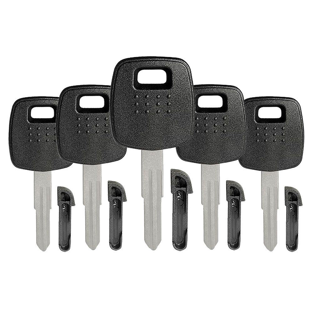 NSN11 Transponder Key Shell for Nissan - 5 PACK Aftermarket