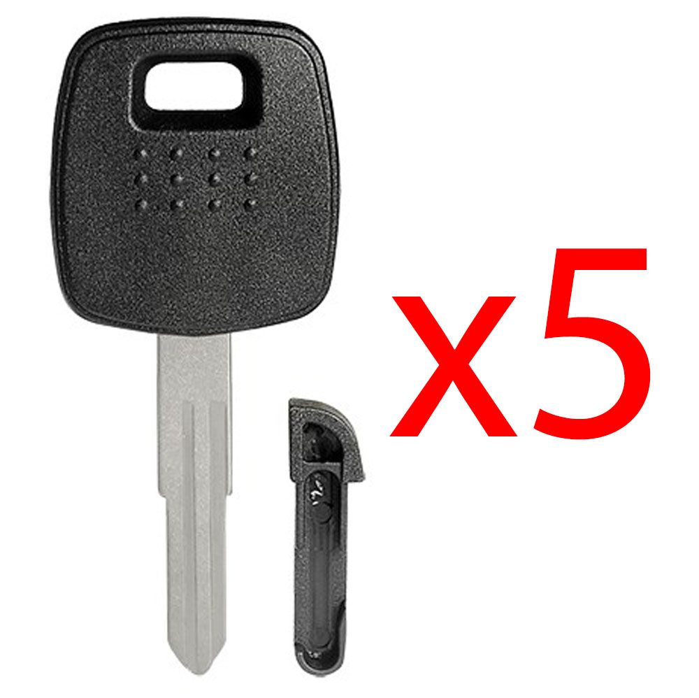 NSN11 Transponder Key Shell for Nissan - 5 PACK Aftermarket