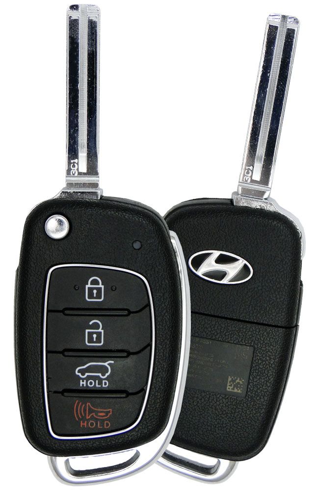 Original Flip Remote for Hyundai Tucson PN: 95430-D3010