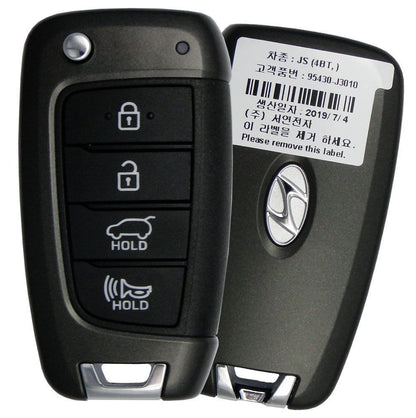 Original Flip Remote for Hyundai Veloster PN: 95430-J3010