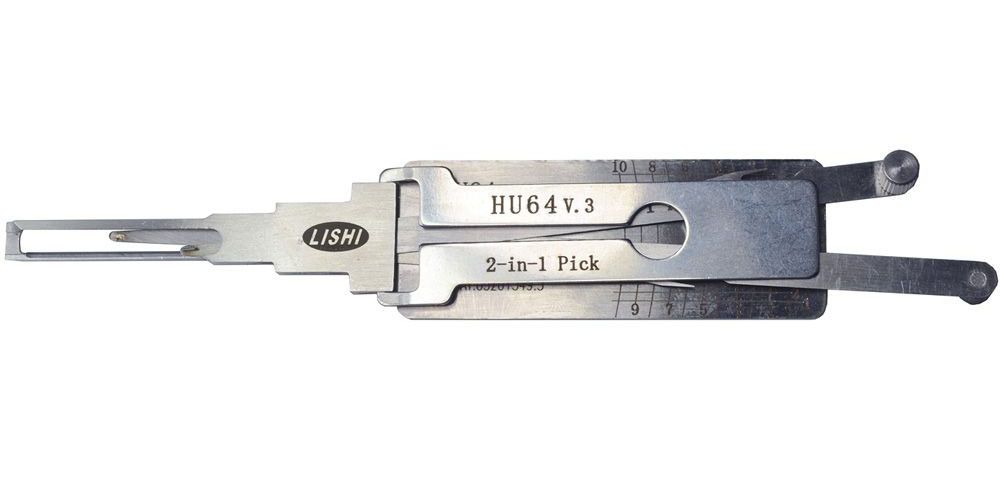 ORIGINAL LISHI HU64 MERCEDES S34YS TWIN LIFTERS 2-IN-1 PICK DECODER ...