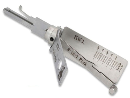 Original LISHI KW1 2-IN-1 TOOL FOR 5 PIN KEYWAY LOCKS