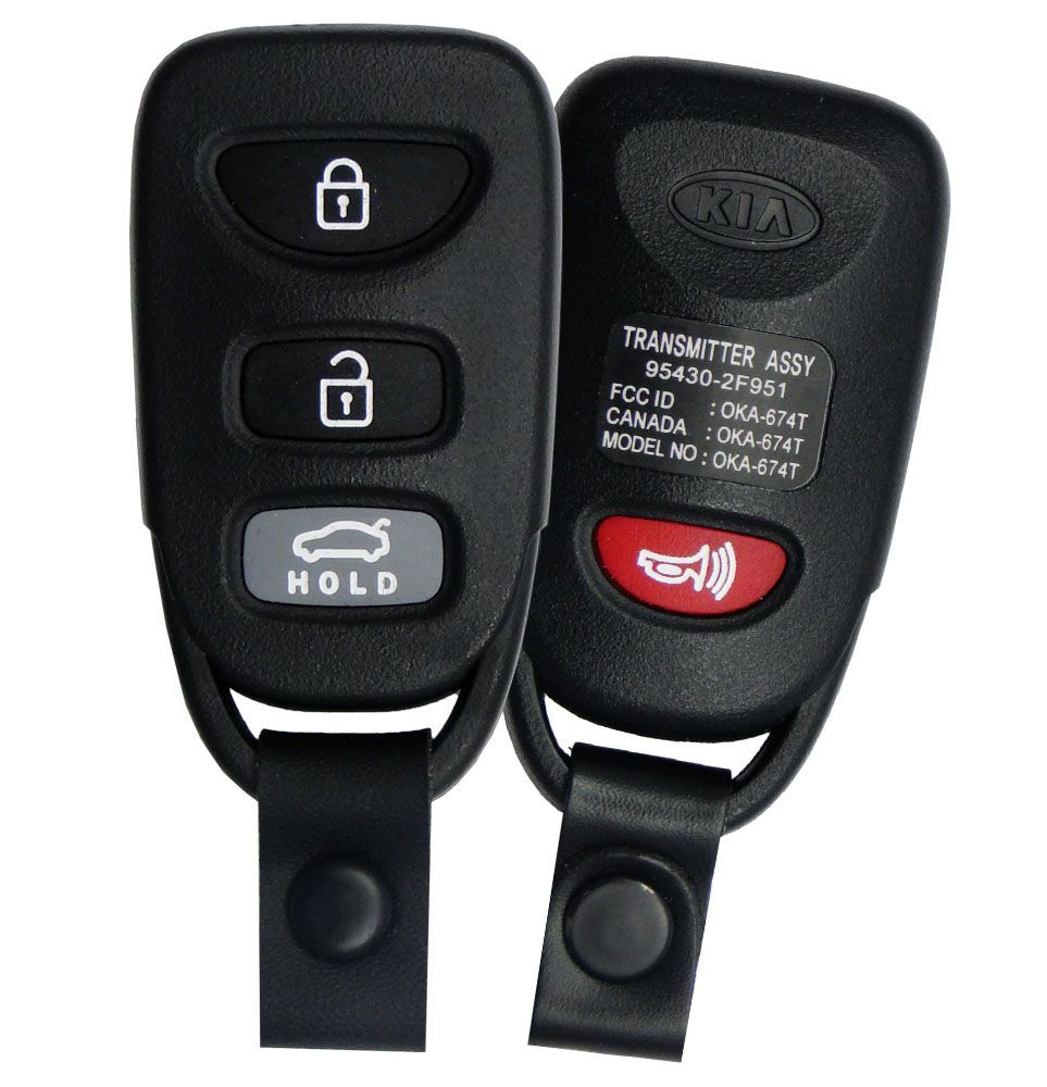 95430-2F952 OSLOKA-674T Kia Spectra Keyless Entry Remote ...