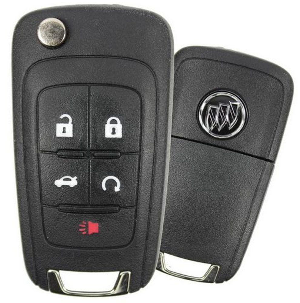 Strattec 5912556 Buick Keyless Entry Remote Key w/ Remote Start, Trunk