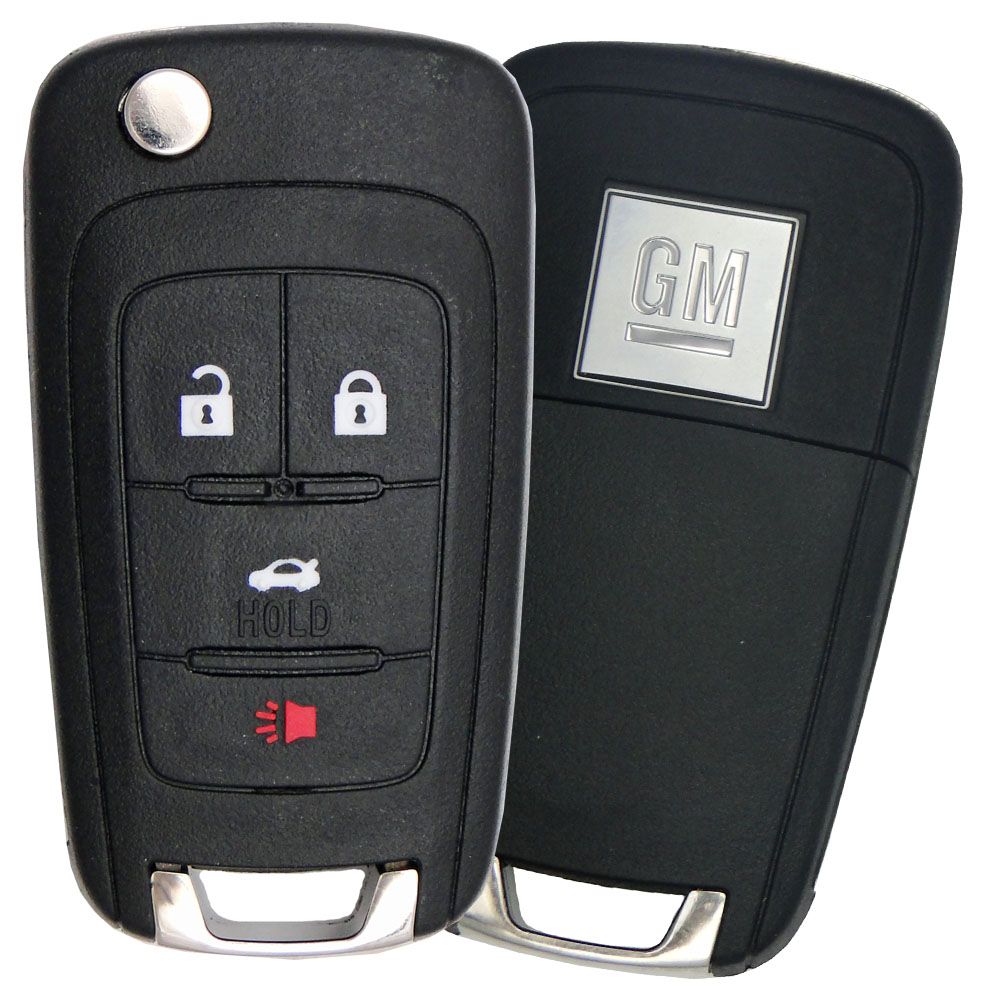 5927057 Strattec GM Keyless Entry Flip Remote w/ Trunk – CarandTruckRemotes