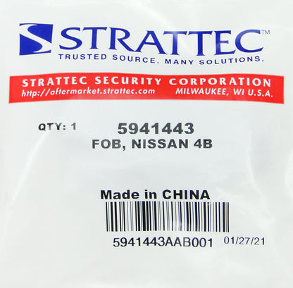 Strattec 5941443 Nissan / Infiniti Smart Remote