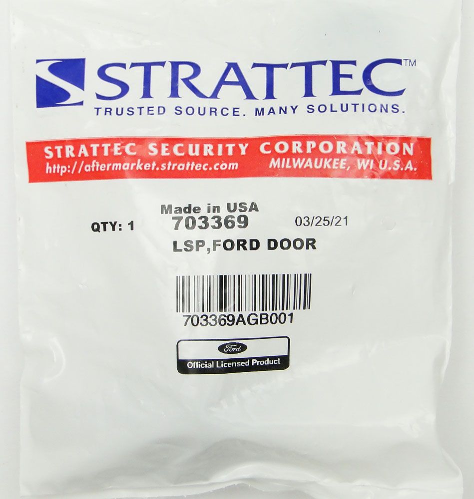 Strattec 703369 Ford Door Lock Repair Kit - Uncoded