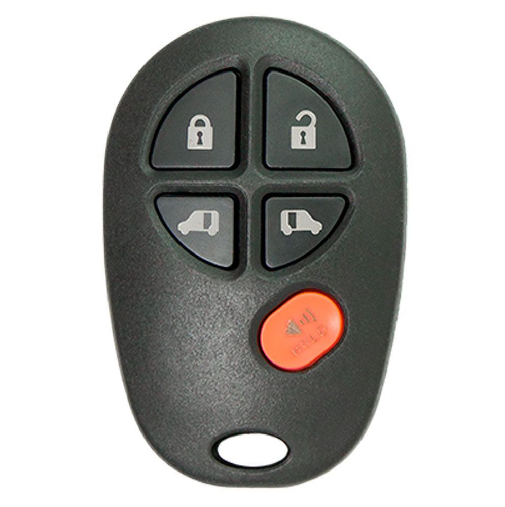 Toyota Sienna 5 Button Keyless Entry Remote PN: 89742-AE030 - Ilco brand