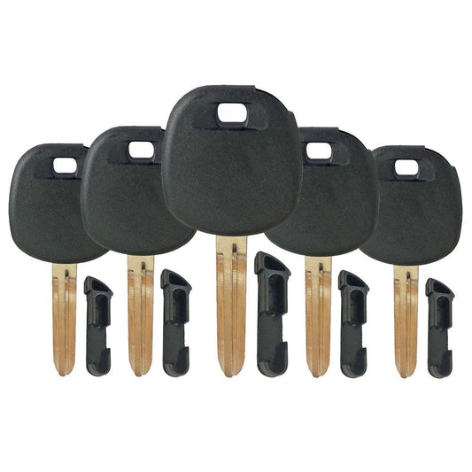 TR47 Transponder Key Shell for Toyota - 5 PACK Aftermarket