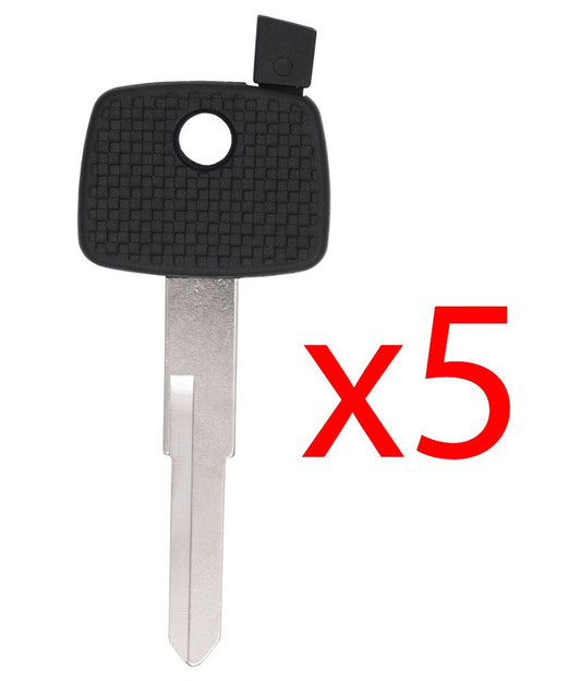 YM15 Transponder Key Shell for Dodge , Mercedes , Freightliner - 5 PACK Aftermarket